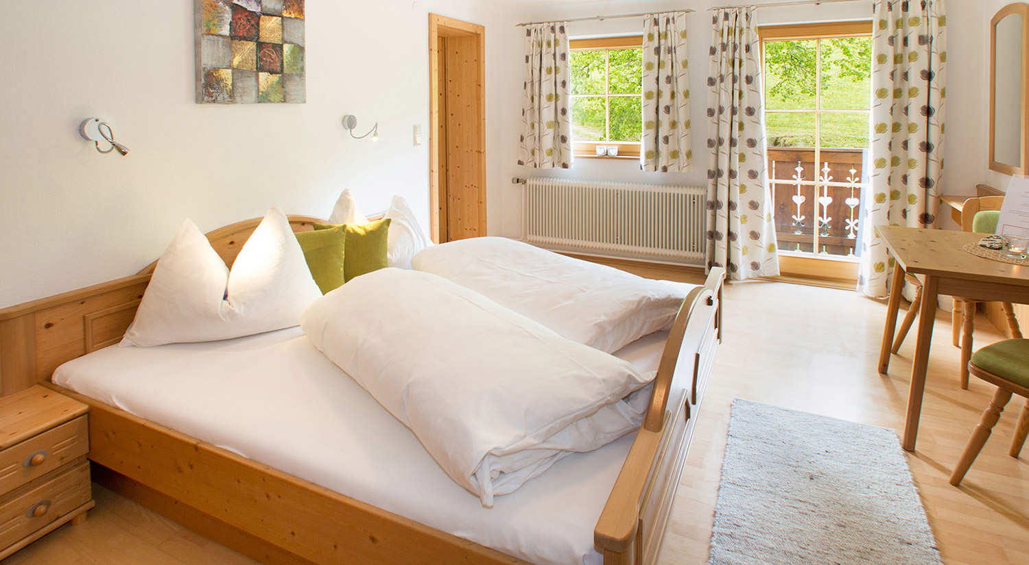 Slept well at the Hoferhof